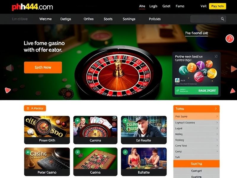 Discover the official ph444 com casino platform offering exciting online gambling games, exclusive bonuses, and secure gameplay. Explore slots, live dealer tables, and expert guides to elevate your casino experience.